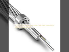 12 24 36 الأساسية OPGW كابل الألياف البصرية نقل البيانات G652D G657A1 G657A2