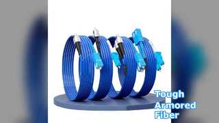 سلك تصحيح الألياف الضوئية المدرع SC UPC E2000