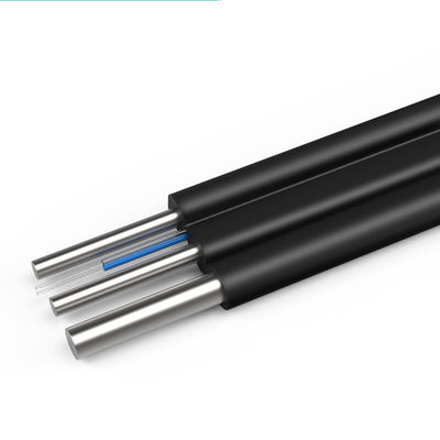 شراء Single Mode Fiber Optic Cable GJYXCH GJYXFCH FTTH Drop Cable for Length Custom Length التصنيع عبر الإنترنت
