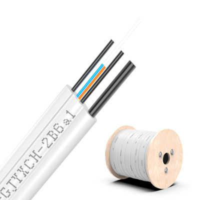 شراء Fiber count 1/2/4 Cores HXCOWO GJYXFCH GJYXCH FTTH Fiber Optic Drop Cable for Outdoor التصنيع عبر الإنترنت