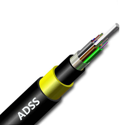 شراء كابلات الألياف الضوئية المزدوجة للخارج ADSS G.652D/G657A1/G657A2 تصنيع عبر الإنترنت