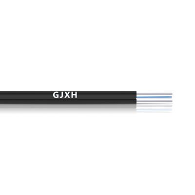 شراء Singlemode 2 Core Fiber Drop Cable HXCOWO Indoor Fiber Optic Cable التصنيع عبر الإنترنت