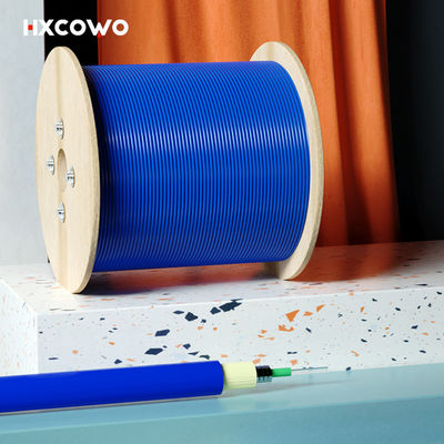 شراء Anti Rat Bite GJSFJV Fiber Optical Cable Armored Fiber Optic HXCOWO Indoor 1/2/4 Core التصنيع عبر الإنترنت