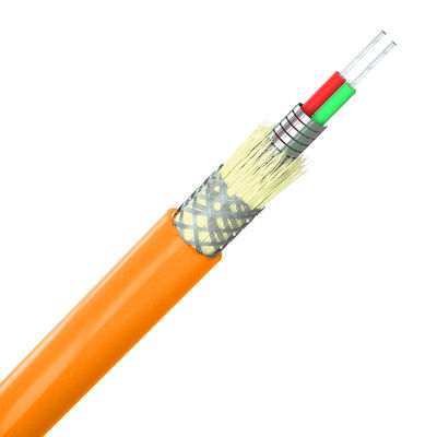 شراء Bundled Spiral Indoor Outdoor Armored Fiber Customized Tactical Multimode Fiber التصنيع عبر الإنترنت