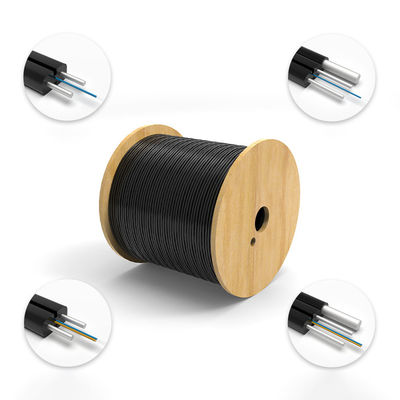 شراء سترة متينة 4 Core GJYXCH GJYXFCH 1 Core 2 Core 1KM 2KM كابل إسقاط الألياف البصرية لـ FTTH تصنيع عبر الإنترنت