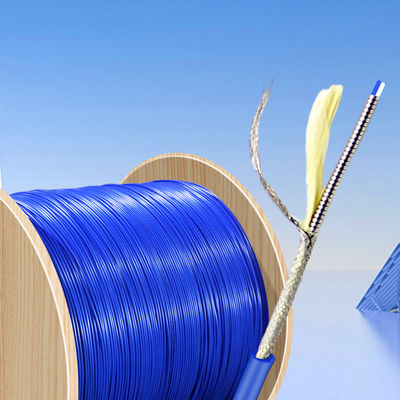 شراء G652D G657A1 G657A2 Spiral Steel Pipe Indoor Armored Optical Fiber Cable for Telecom التصنيع عبر الإنترنت