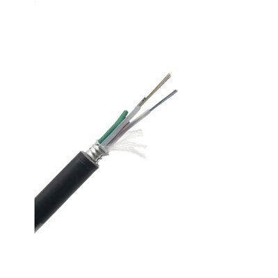 شراء LSZH Anti Rodent Photoelectric Composite Cable SM 24C G652D PE Outdoor ADSS Optical Cable التصنيع عبر الإنترنت