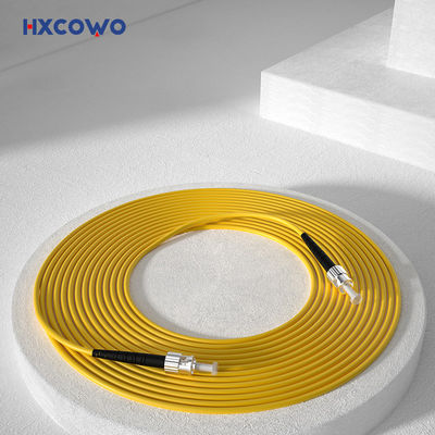 شراء G652D Single Mode Armored Fiber Optic Cable Patch for 850nm/1310nm/1550nm by HXCOWO التصنيع عبر الإنترنت