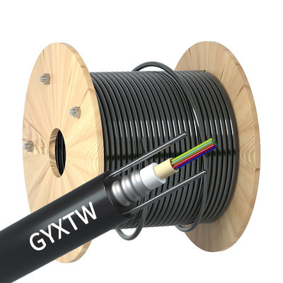 شراء 20 Years Distribution of 12 24Core GYXTW Outdoor Armoured Fiber Optical Cable by HXCOWO التصنيع عبر الإنترنت