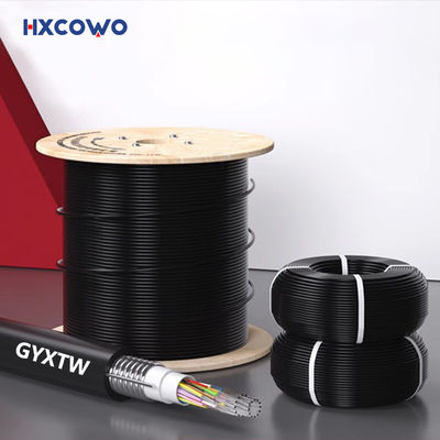 شراء كابل ألياف مدرع خارجي HXCOWO GYXTW لنقل إشارة بيانات الشبكة المستقرة تصنيع عبر الإنترنت