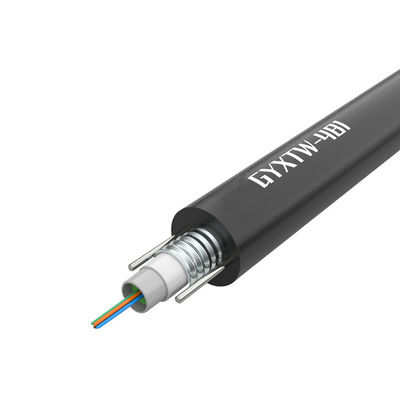شراء 4 6 8 10 12 Core GYXTW Armoured Fiber Optic Cable for Network Data Signal Transmission التصنيع عبر الإنترنت