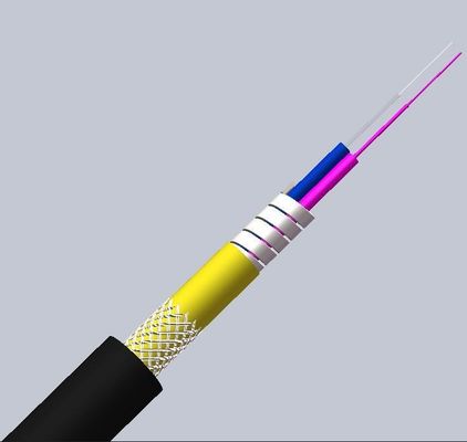 شراء LSZH Jacket 5.0mm OS2 G652D كابل مرسوح بالألياف الضوئية أحادي الوضع للشبكات تصنيع عبر الإنترنت