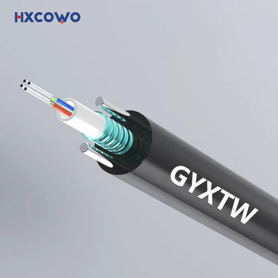 شراء Customized 4 Core Outdoor Armored Fiber Optic Cable G652D G657A التصنيع عبر الإنترنت