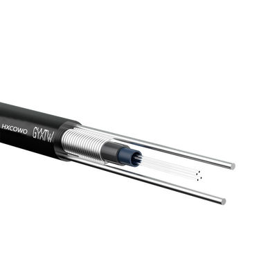 شراء GYXTW Optical Fiber Cable for Aerial Outdoor Surveillance Camera Project 4-12 Core التصنيع عبر الإنترنت