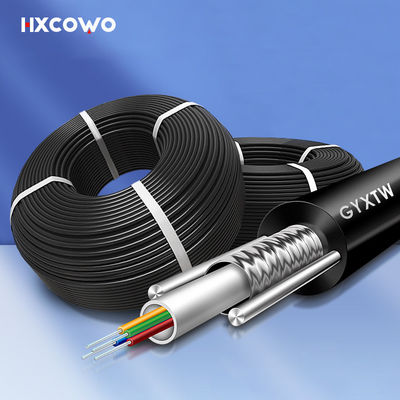 شراء High Speed Armored Single Mode Fiber G657A1 G657A2 Outdoor Armored Fiber Optic Cable التصنيع عبر الإنترنت