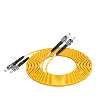 شراء Customized Lengths HXCOWO ST Single-Mode 9/125 OS2 Duplex Fiber Optic Cable Patch التصنيع عبر الإنترنت