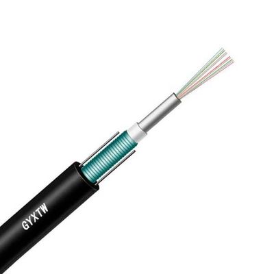 شراء GYXTW 2 Cores FTTH Single Mode Outdoor Armoured Fiber Optic Cable for Network Signal التصنيع عبر الإنترنت