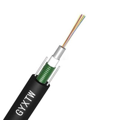 شراء Fiber Optic Cable GYXTW Armoured Single Mode Outdoor 2/4/6/8/12/16/24 Core G657A1 Per Meter التصنيع عبر الإنترنت