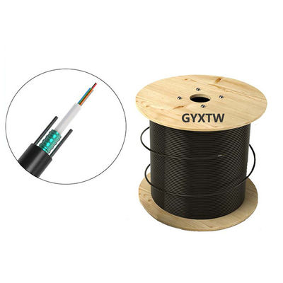 شراء كابل الألياف الضوئية المدرع HXCOWO GYXTW 6 Core لنقل البيانات بسرعة تصنيع عبر الإنترنت