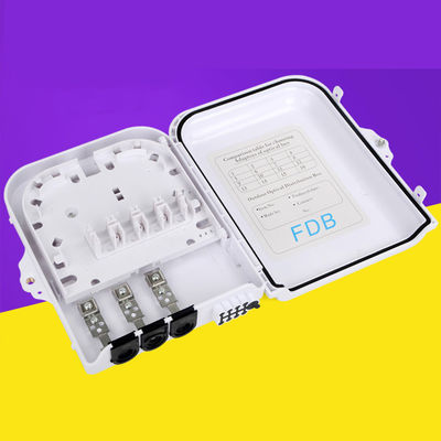 شراء PC/ABS 8 Core صندوق طرفي من الألياف الضوئية مثبت على الحائط صندوق إنهاء الألياف في الهواء الطلق تصنيع عبر الإنترنت