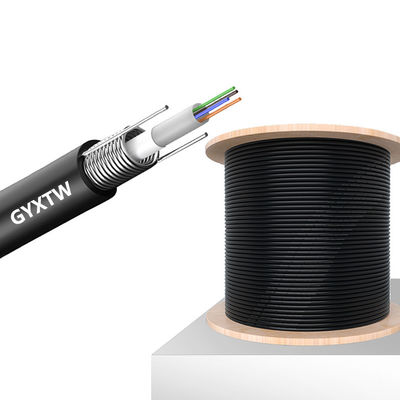 شراء 24 Core Single Mode Outdoor GYXTW Armoured Fiber Optic Cable for Telecom Comunication التصنيع عبر الإنترنت