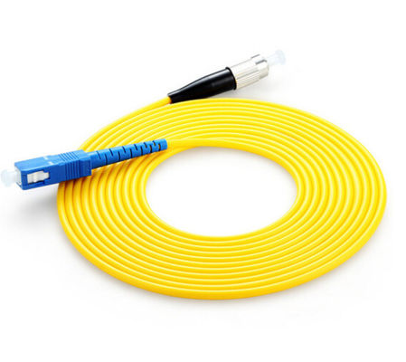 شراء Network 4g PVC LSZH SC To FC OM3 Multi-Mode 3m Fiber Optic Cable Patch with 3m Length التصنيع عبر الإنترنت