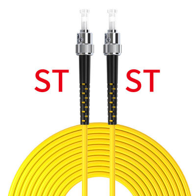 شراء Fiber Optic Patch Cord 3M ST-ST Simplex LSZH 2.0MM Single Mode G657A1 HXCOWO FTTH التصنيع عبر الإنترنت