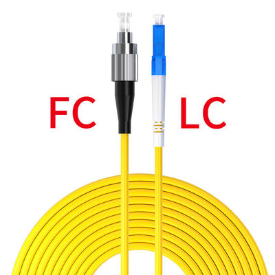 شراء HXCOWO FC-LC/UPC Fiber Optic Cable Patch in Customized Colors with High Durability التصنيع عبر الإنترنت