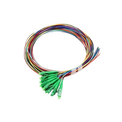 شراء Customized LC Fiber Pigtails 0.9mm 2mm 3mm Cable Diameter Patch Cord Pigtail التصنيع عبر الإنترنت