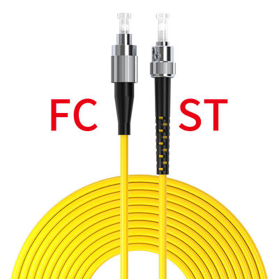 شراء Customized Colors Fiber Optic Patch Cord for Fast Data Transfer in Single Mode Networks التصنيع عبر الإنترنت