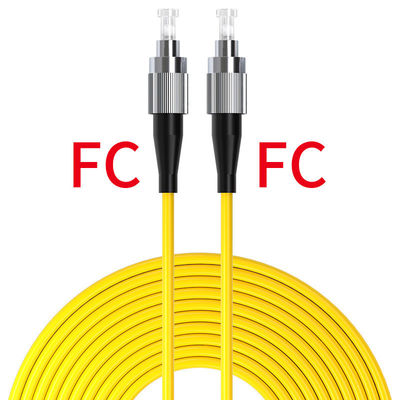 شراء Single Multi Mode Fiber Fusion 2.0mm FC FC Fiber Optic Cable Patch from HXCOWO Supply التصنيع عبر الإنترنت
