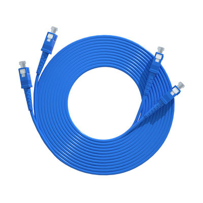 شراء HXCOWO 2 SC-SC UPC Duplex Armored Fiber Optic Cable Patch for Communication Equipment التصنيع عبر الإنترنت