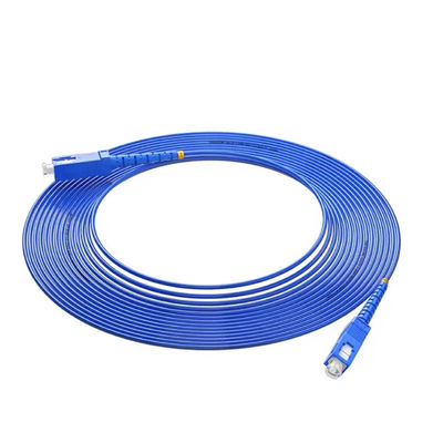 شراء HXCOWO FTTH Solution Flexible Spiral Armored Fiber Optic Cable Patch With SC UPC Connector التصنيع عبر الإنترنت