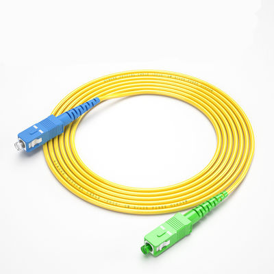 شراء نوع الدروع الحديدية المدارية المدرعة SC UPC-SC APC كابل الألياف الضوئية لشركة HXCOWO تصنيع عبر الإنترنت