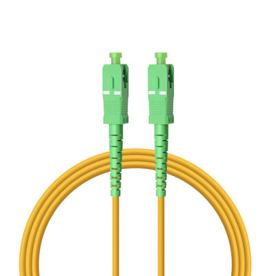 شراء SC APC Armored Fiber Optic Cable Patch HXCOWO 1 2 3 4 5M for Smooth Data Transmission التصنيع عبر الإنترنت