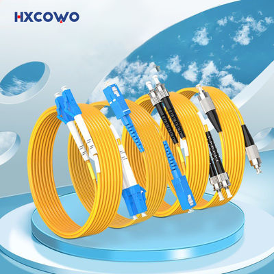 شراء 4G Network Simplex SC LC FC ST UPC APC PVC LSZH OS2 2.0mm 3.0mm Optic Fiber Patch Cord التصنيع عبر الإنترنت