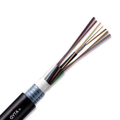 شراء OEM ODM Single Mode Armored Fiber Cable HXCOWO 6 8 12 24 Core التصنيع عبر الإنترنت