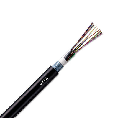 شراء 12/24/48 Cores Armored Fiber Optic Cable for Outdoor Telecom Comunication Aerial Steal التصنيع عبر الإنترنت