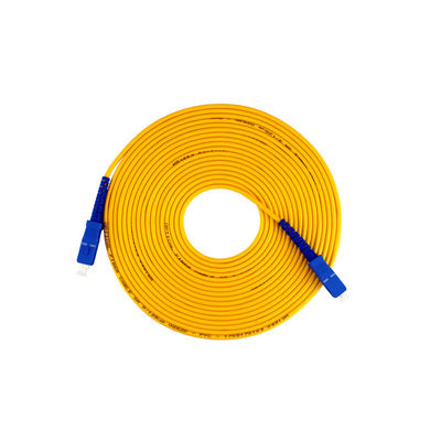 شراء Single-mode Multi-mode Jumper Patchcord SC-SC Armor Fiber Optic Patch Cord for FTTH التصنيع عبر الإنترنت