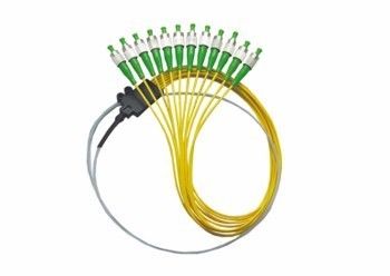شراء 12Core SM FC/APC Pigtail 3.0mm الحل النهائي للاتصالات الناعمة بالألياف البصرية التصنيع عبر الإنترنت
