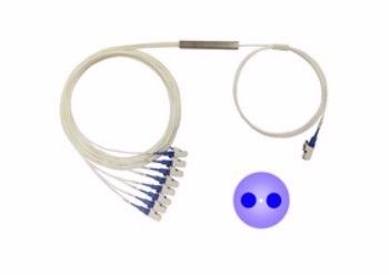 شراء Polarization Maintaining PLC Fiber Optic Splitter 1x16 Optical Splitter التصنيع عبر الإنترنت
