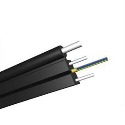 سترة PE 4 Core GJYXCH FTTH Fiber Drop كابل للشبكات الخارجية مصنوعة في دونغغغوان ويمكن تخصيصها